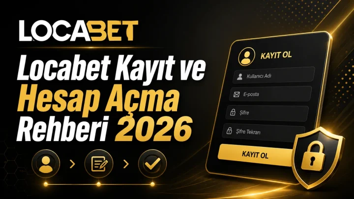 Locabet Kayıt ve Hesap Açma Rehberi 2026 - Kapak Fotoğrafı
