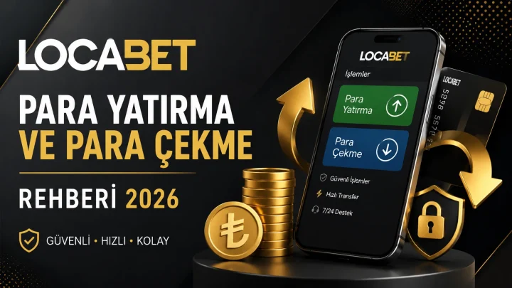 Locabet Para Yatırma ve Para Çekme Rehberi 2026 - Kapak Fotoğrafı